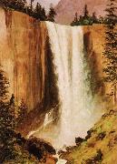 Albert Bierstadt Yosemite Falls Norge oil painting reproduction